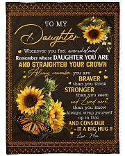 Khanh1 to my daughter QT2007070 Large Fleece Blanket - 60" x 80" front