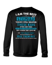I Am The Best Stepdad Crewneck Sweatshirt thumbnail
