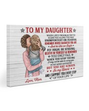 When Life's Troubles Try Scare You Mom To Daughter Gallery Wrapped Canvas Prints tile