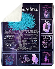 I Can Promise To Love U Tree GM To GD Sherpa Fleece Blanket tile