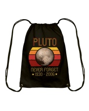 Pluto Never Forget 1930-2006 Drawstring Bag tile