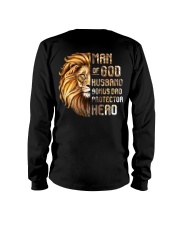 Lion Man OF God Husband Bonus Dad Hero Long Sleeve Tee tile