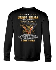 I Am A Grumpy Veteran I Served I Sacrificed Crewneck Sweatshirt tile