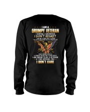 I Am A Grumpy Veteran I Served I Sacrificed Long Sleeve Tee tile