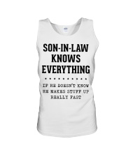Son-In-Law Knows Everything Unisex Tank thumbnail