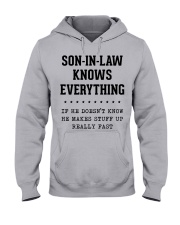 Son-In-Law Knows Everything Hooded Sweatshirt front