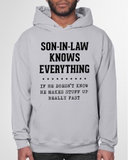 Son-In-Law Knows Everything Hooded Sweatshirt garment-hooded-sweatshirt-front-03