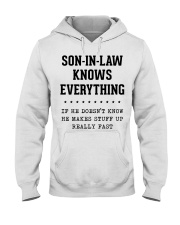 Son-In-Law Knows Everything Hooded Sweatshirt tile