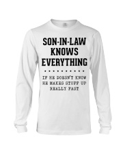 Son-In-Law Knows Everything Long Sleeve Tee thumbnail