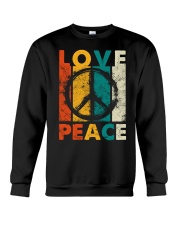 Love Peace Hippie Crewneck Sweatshirt tile
