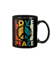 Love Peace Hippie Mug tile