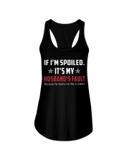 My Husband's Treats Me Like A Queen Ladies Flowy Tank thumbnail