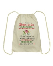 Thanks For Being My Mother-In-Law-To Mother-In-Law Drawstring Bag tile