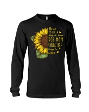 Born To Be A Stay At Home Dog Mom Long Sleeve Tee thumbnail