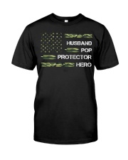 Husband Pop Protector Hero Premium Fit Mens Tee tile