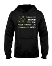 Husband Pop Protector Hero Hooded Sweatshirt tile