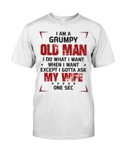 I Am A Grumpy Old Man I Do What I Want Premium Fit Mens Tee tile