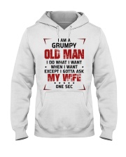 I Am A Grumpy Old Man I Do What I Want Hooded Sweatshirt tile