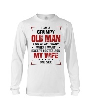 I Am A Grumpy Old Man I Do What I Want Long Sleeve Tee tile
