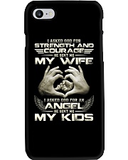God Sent Me My Wife And My Kids Phone Case thumbnail