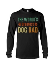 The World's Greatest Dog Dad Long Sleeve Tee thumbnail
