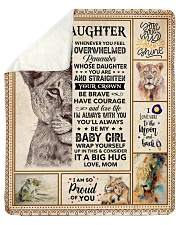 Lion-Im So Proud Of You - Mom-To-Daughter Sherpa Fleece Blanket tile