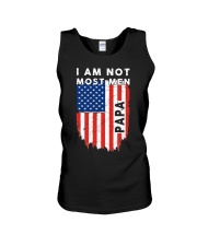 I Am Not Most Men Papa Unisex Tank thumbnail