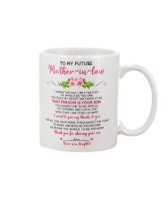 Mother-In-Law Thanks For Sharing Your Son Mug front