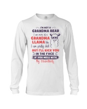 I Am More Of A Grandma Llama Like Long Sleeve Tee thumbnail
