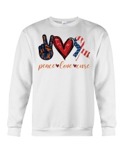 Peace Love Cure Crewneck Sweatshirt tile