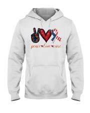 Peace Love Cure Hooded Sweatshirt tile