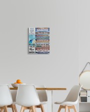 Never Feel That You Are Alone Mom To Daughter 11x14 Gallery Wrapped Canvas Prints aos-canvas-pgw-11x14-lifestyle-front-05