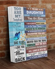 Never Feel That You Are Alone Mom To Daughter 11x14 Gallery Wrapped Canvas Prints aos-canvas-pgw-11x14-lifestyle-front-09