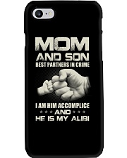 Mom And Son Best Partners In Crime Phone Case tile