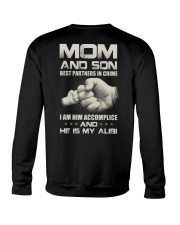 Mom And Son Best Partners In Crime Crewneck Sweatshirt tile