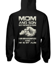 Mom And Son Best Partners In Crime Hooded Sweatshirt tile