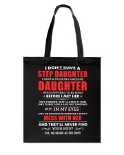 I Have A Freaking Awesome Step Daughter Tote Bag thumbnail