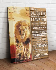 Lion- Never Forget That I Love You Dad-To-Daughter 11x14 Gallery Wrapped Canvas Prints aos-canvas-pgw-11x14-lifestyle-front-14