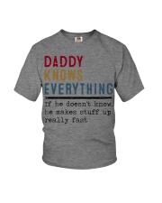 Daddy knows everything Youth T-Shirt thumbnail
