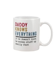 Daddy knows everything Mug thumbnail