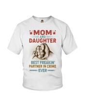Mom And Daughter Best Freakin' Partner In Crime Youth T-Shirt tile