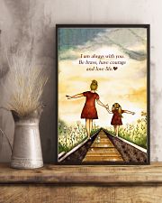 I'm Always With You Be Brave And Love Life 11x17 Poster lifestyle-poster-3