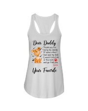 Thank you for being my daddy - dogs lover Ladies Flowy Tank thumbnail