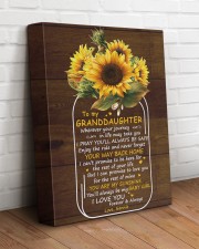 You Are My Sunshine Nannie To Granddaughter 11x14 Gallery Wrapped Canvas Prints aos-canvas-pgw-11x14-lifestyle-front-14