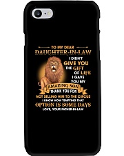 To My Dear Daughter-In-Law From Father-in-law Phone Case thumbnail