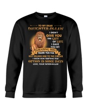 To My Dear Daughter-In-Law From Father-in-law Crewneck Sweatshirt thumbnail