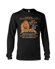 To My Dear Daughter-In-Law From Father-in-law Long Sleeve Tee thumbnail