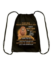 To My Dear Daughter-In-Law From Father-in-law Drawstring Bag thumbnail