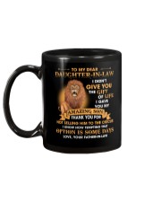 To My Dear Daughter-In-Law From Father-in-law Mug back