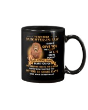 To My Dear Daughter-In-Law From Father-in-law Mug front